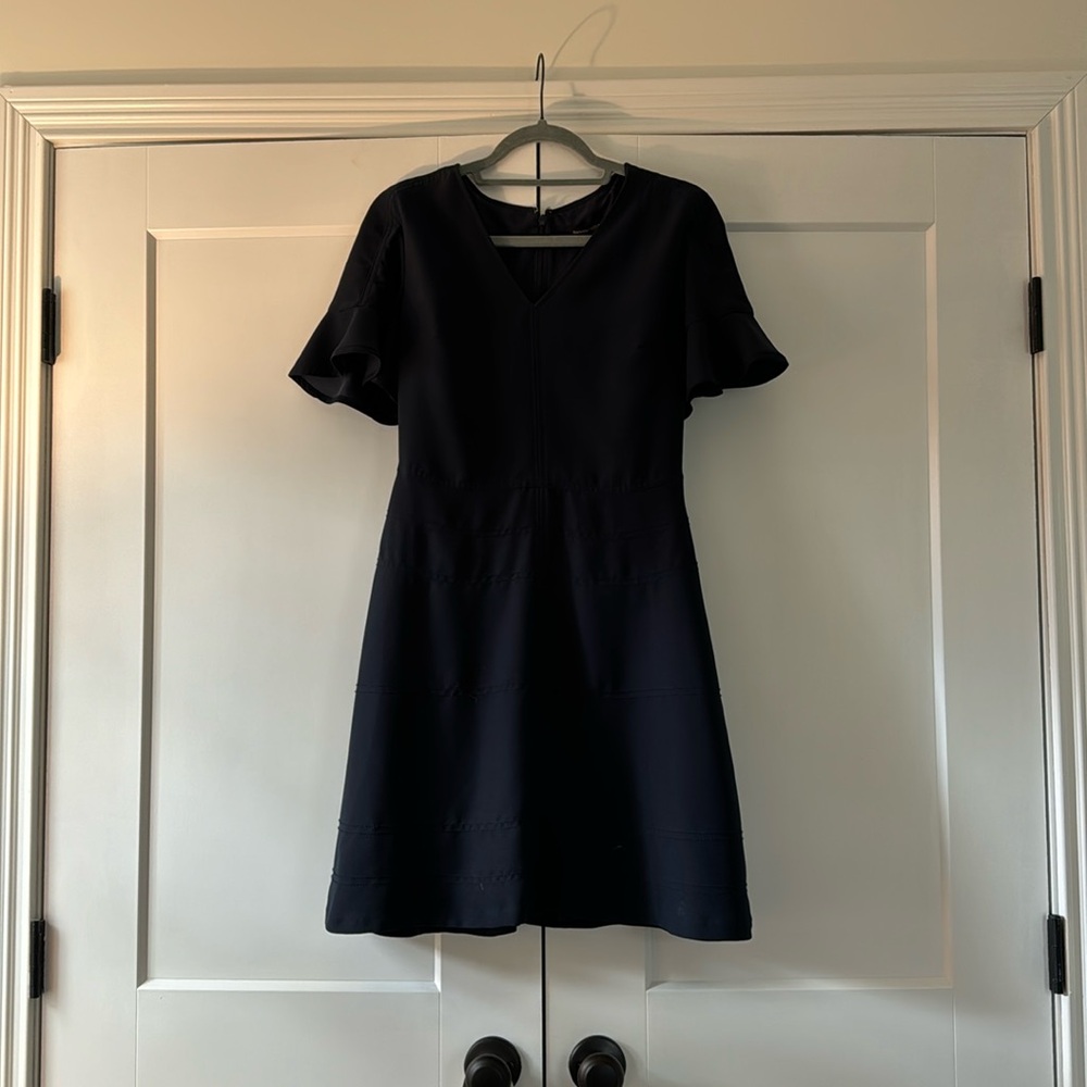 Banana Republic navy business dress - small